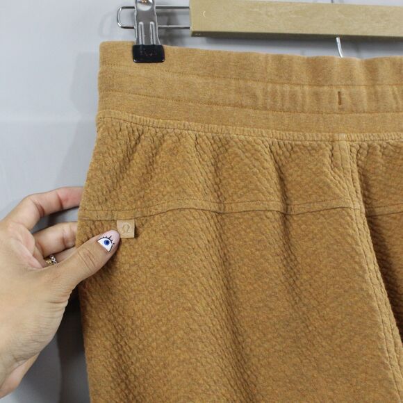 Lululemon Pants Womens 6 Warm Down MR Mid Rise Jogger Textured Cozy Drawstring - Picture 7 of 14